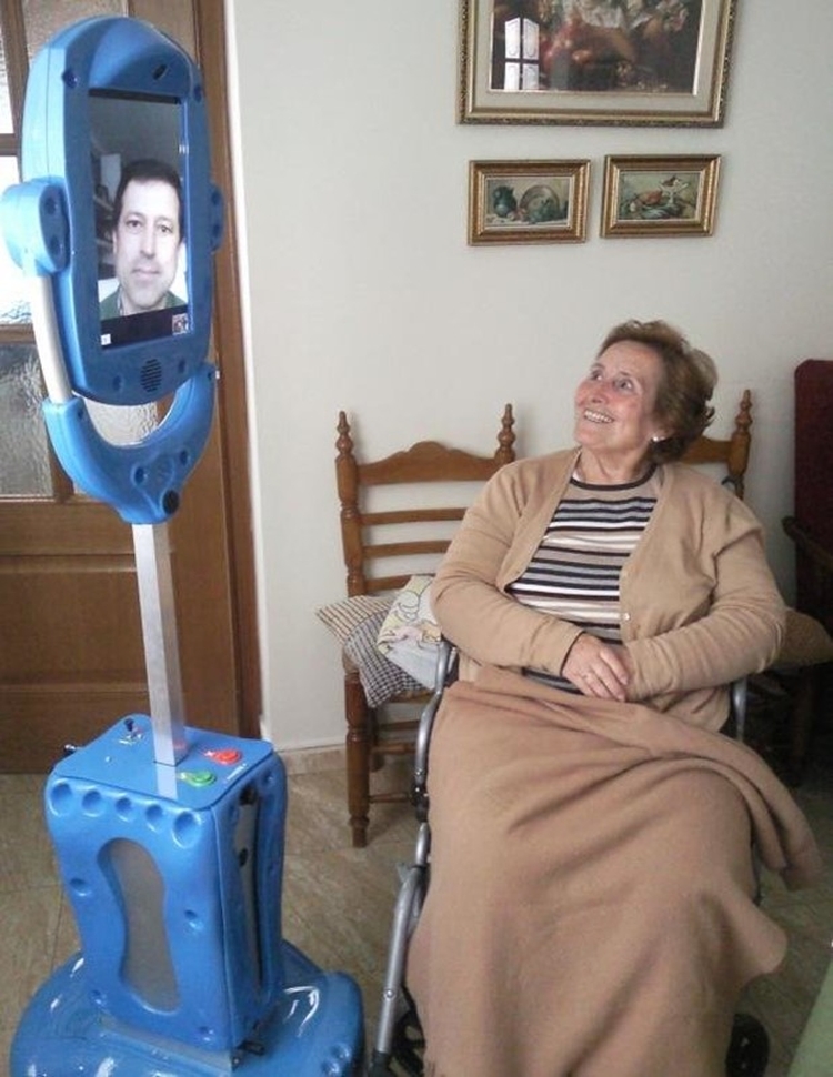 Telepresence robots improve patient care