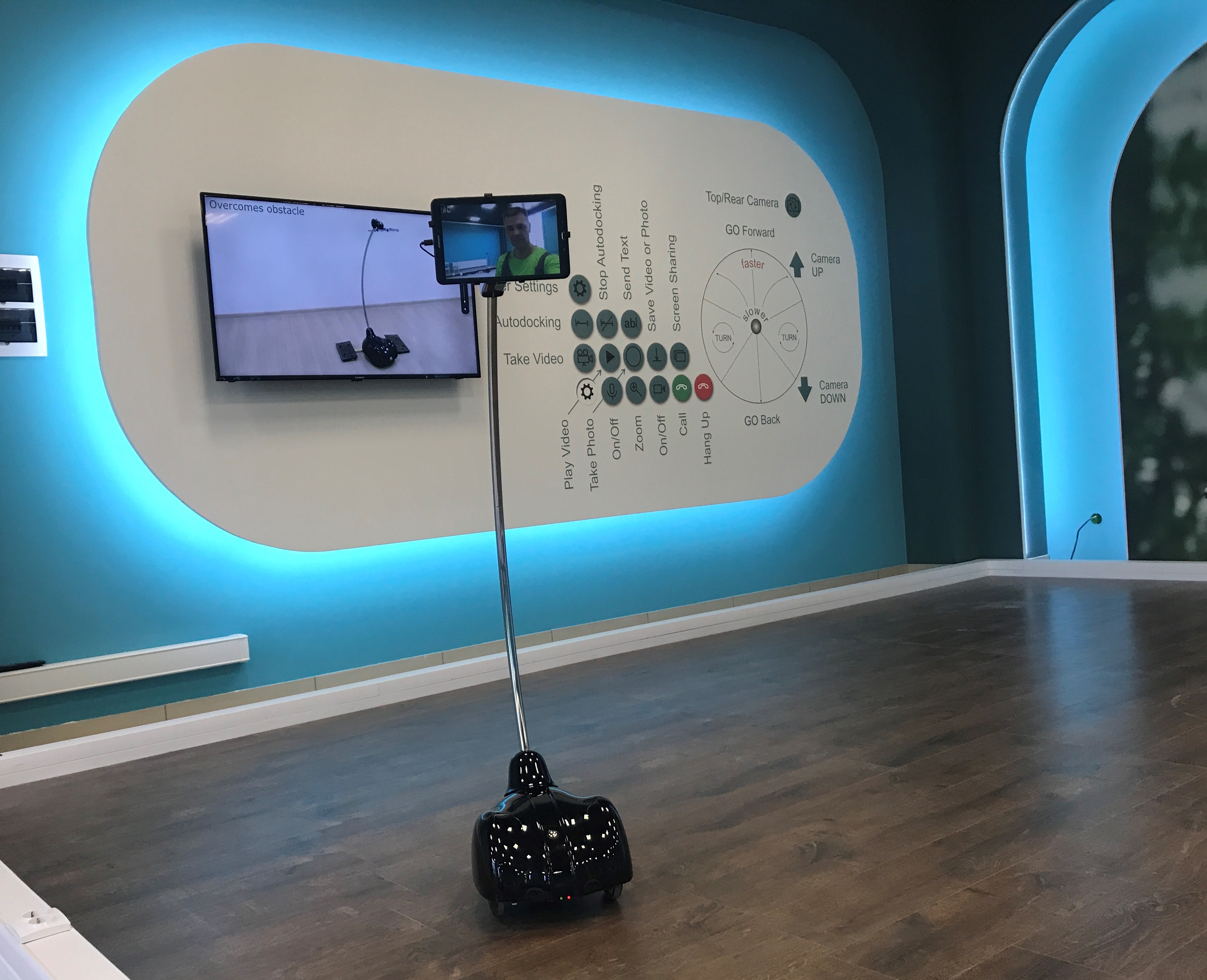 Telepresence Robot Showroom