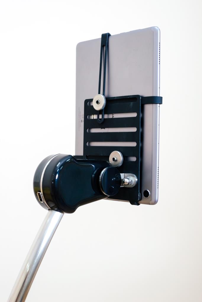 BotEyes Telepresence robot head, front view